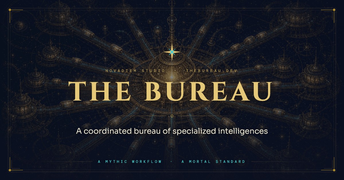 The Bureau OG card — 1200 by 630